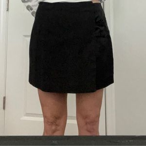 Cute wrap mini skirt, Express brand.